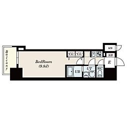 S-RESIDENCE大曽根駅前 1Kの間取図画像