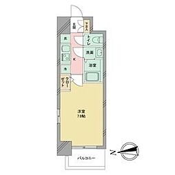 S-RESIDENCE志賀本通 1Kの間取図画像