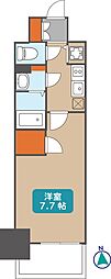 プレサンス新栄町ギャラント 1Kの間取図画像