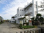 本納中学校（635m）