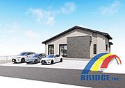 駐車3台可能で、ゆったりスペース 住みやすい平屋建です。 リビング収納、2WIC、ウォークスルークローク付きで嬉しいスペースが充実。 南向きのリビングも陽当たりが良く、日差しが差し込む憩いの場です。 