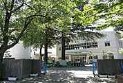 我孫子市立白山中学校（2100m）