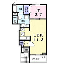 東京都西東京市保谷町1丁目（賃貸アパート1LDK・1階・37.13㎡） その2