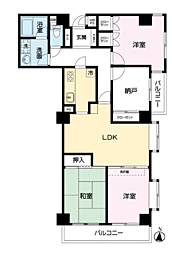 間取図画像 3SLDK