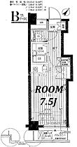 ジェイパーク中目黒3ピアットフォルテ 502 ｜ 東京都目黒区東山1丁目7-5（賃貸マンション1R・5階・20.65㎡） その2