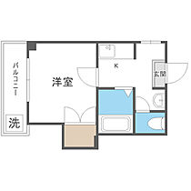 福山ハイツ  ｜ 大阪府大阪市港区弁天3丁目（賃貸マンション1K・4階・19.44㎡） その2