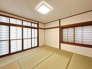【リフォーム完成】1階西側8帖和室を別角度から撮影しました。