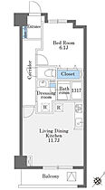 La Douceur巣鴨West 311 ｜ 東京都豊島区巣鴨3丁目（賃貸マンション1LDK・3階・45.26㎡） その2