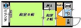 東京都北区志茂3丁目（賃貸マンション2K・3階・23.00㎡） その2