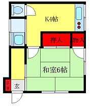 上一荘 101 ｜ 東京都北区上十条1丁目（賃貸アパート1K・1階・25.57㎡） その2