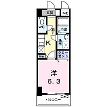 ケンオークニ  ｜ 埼玉県川口市幸町3丁目（賃貸マンション1K・7階・25.20㎡） その2