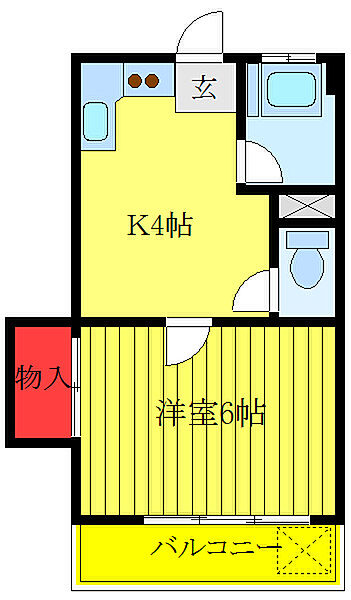 アネックス ｜東京都板橋区大山町(賃貸マンション1K・3階・24.75㎡)の写真 その2