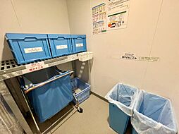 清潔感のあるゴミ置き場となっております！