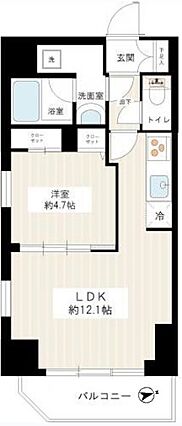 1LDK仕様で...