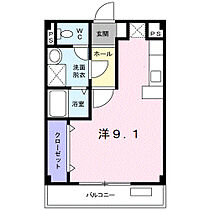 ポラリス 202 ｜ 鳥取県倉吉市下田中町835番地（賃貸アパート1R・2階・25.80㎡） その2