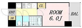 大阪府大阪市浪速区桜川4丁目（賃貸マンション1K・11階・21.42㎡） その2