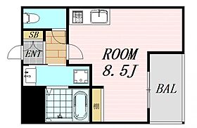 大阪府大阪市西区靱本町3丁目（賃貸マンション1R・3階・22.11㎡） その2