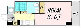 大阪府大阪市浪速区浪速西1丁目（賃貸マンション1K・11階・25.56㎡） その2