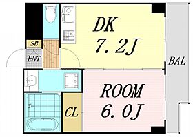 第6浦濱ビレッジ  ｜ 大阪府大阪市淀川区西三国1丁目（賃貸マンション1DK・2階・30.00㎡） その2