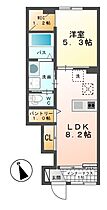 ファースト　ティアラ 00102 ｜ 栃木県栃木市沼和田町（賃貸アパート1LDK・1階・36.66㎡） その2