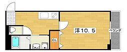 セレコート寝屋川本町 1Kの間取図画像