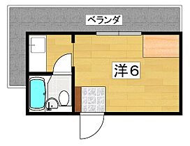 レナジア摂南大学前  ｜ 大阪府寝屋川市池田中町（賃貸マンション1R・3階・14.85㎡） その2