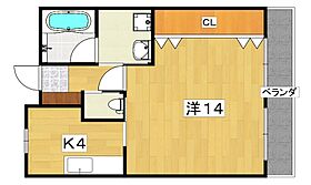 清水谷コーポ  ｜ 大阪府寝屋川市末広町（賃貸マンション1K・3階・41.80㎡） その2