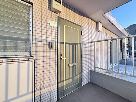 いつも気持ちよくご家族を迎えられる玄関です。