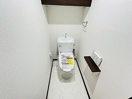ほっと安らげるトイレ空間です。
