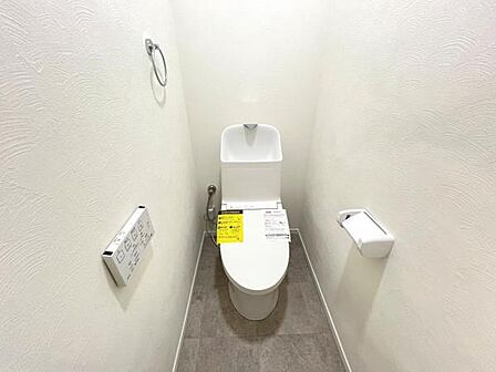 ほっと安らげるトイレ空間です。