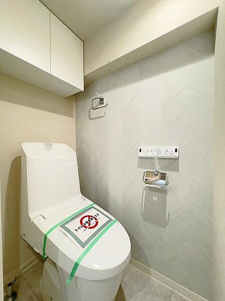 ほっと安らげるトイレ空間です。