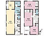 間取り：間取図です。図面と異なる場合は現況を優先させていただきます。