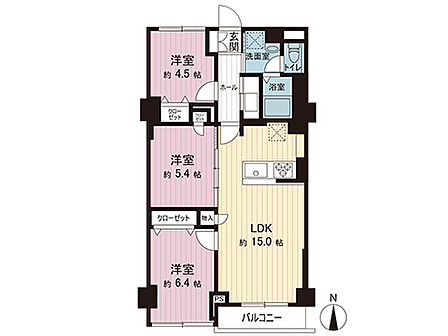 間取図です。図面と異なる場合は現況を優先させていただきます。