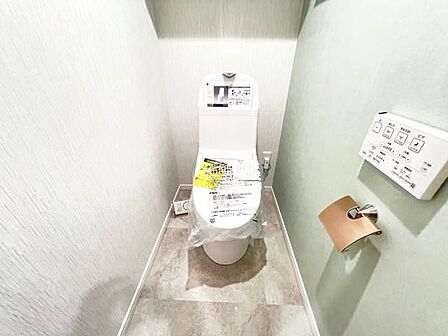 ほっと安らげるトイレ空間です。