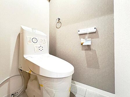 ほっと安らげるトイレ空間です。