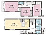 間取り：間取図です。図面と異なる場合は現況を優先させていただきます。