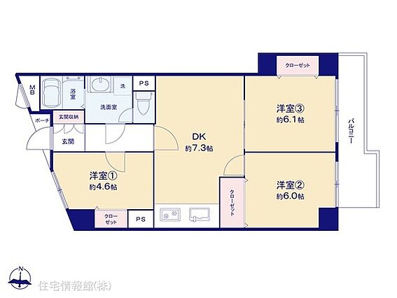 間取り図です。