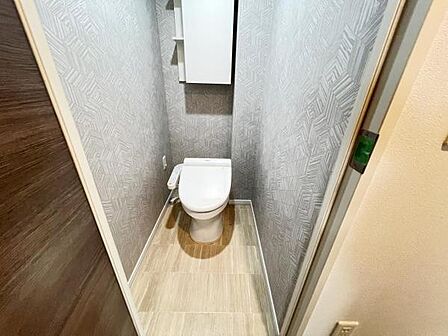 ほっと安らげるトイレ空間です。