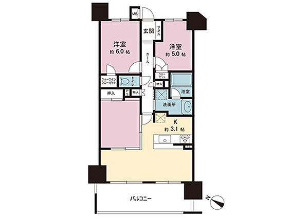 間取図です。図...