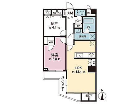 間取図です。図面と異なる場合は現況を優先させていただきます。