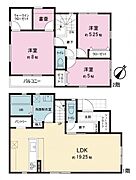 延床面積 97.29ｍ2　参考プランは一例です。お客様が自由に決定できます。