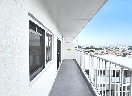 お洗濯ものを気持ち良く太陽の光で干せるのが嬉しいですね。