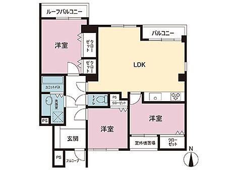 間取図です。図面と異なる場合は現況を優先させていただきます。