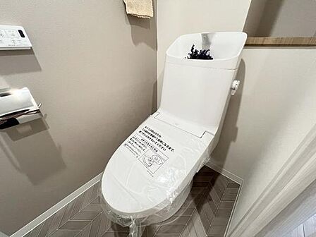 ほっと安らげるトイレ空間です。