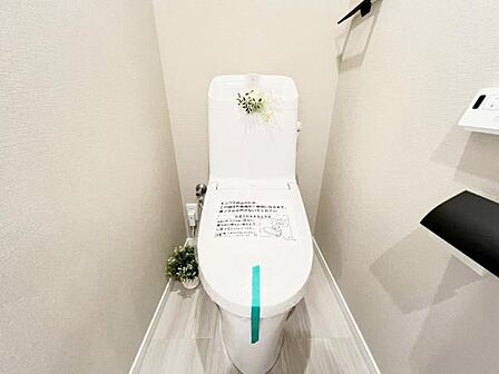 ほっと安らげるトイレ空間です。