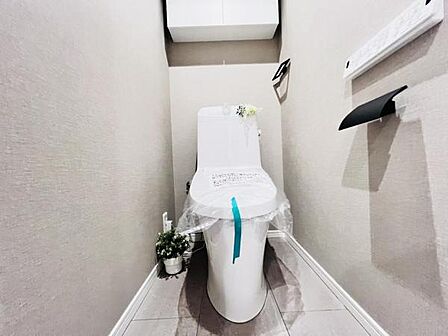 ほっと安らげるトイレ空間です。