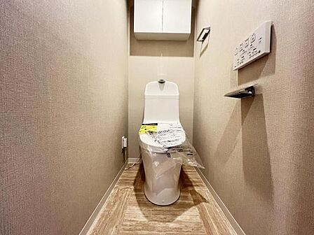 ほっと安らげるトイレ空間です。