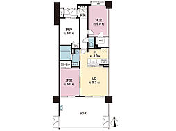 間取図画像 2SLDK