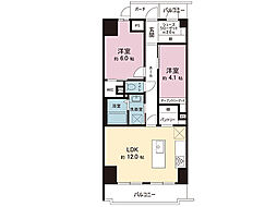 NICライブステイツ川越南大塚 2LDKの間取図画像