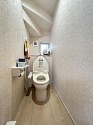 ほっと安らげるトイレ空間です。